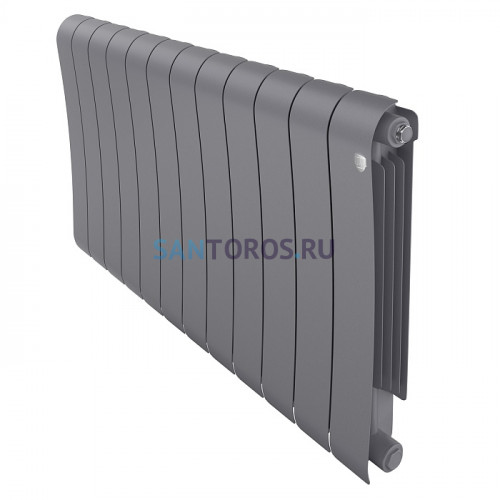 Радиатор биметаллический Royal Thermo Infinity 500 Silver Satin - 12 секционный (НС-1630025 РОЯЛ ТЕРМО)